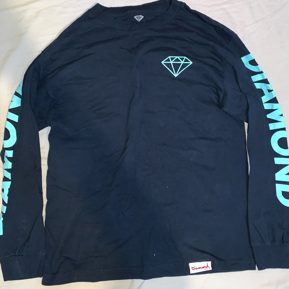 Diamond Supply Co. Long Sleeve M Made in USA